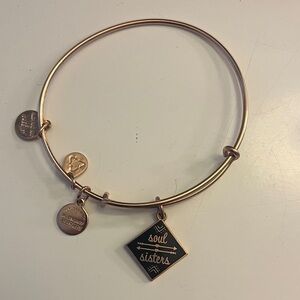 Alex and Ani rose Gold “soul sisters” Bracelet